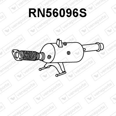 Veneporte RN56096S Diesel particulate filter DPF RN56096S