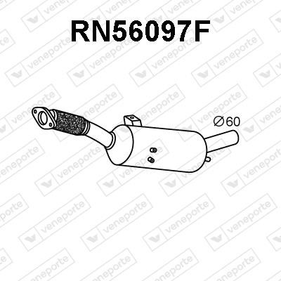 Veneporte RN56097F Diesel particulate filter DPF RN56097F
