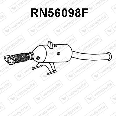 Veneporte RN56098F Diesel particulate filter DPF RN56098F