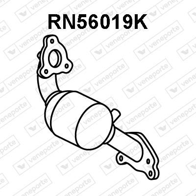 Veneporte RN56019K Catalytic Converter RN56019K