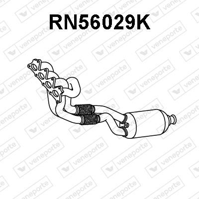 Veneporte RN56029K Catalytic Converter RN56029K