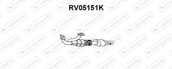 Veneporte RV05151K Catalytic Converter RV05151K