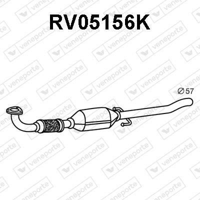 Veneporte RV05156K Catalytic Converter RV05156K