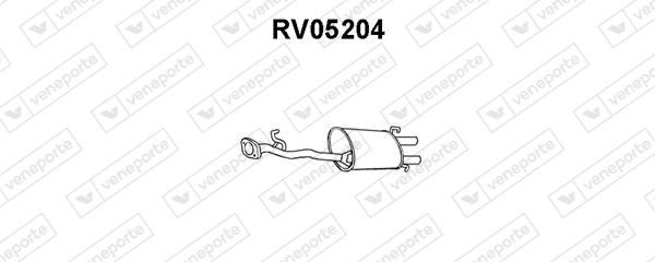 Veneporte RV05204 End Silencer RV05204