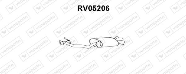 Veneporte RV05206 End Silencer RV05206