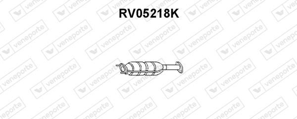 Veneporte RV05218K Catalytic Converter RV05218K