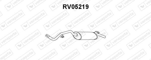 Veneporte RV05219 End Silencer RV05219