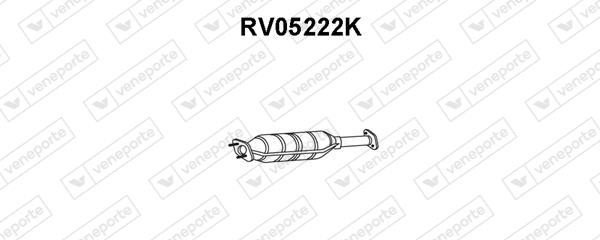Veneporte RV05222K Catalytic Converter RV05222K
