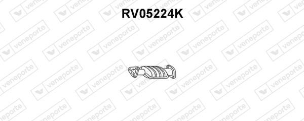 Veneporte RV05224K Catalytic Converter RV05224K