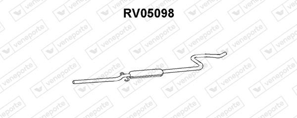 Veneporte RV05098 Central silencer RV05098