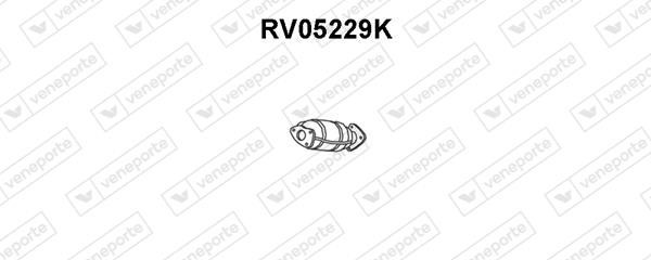 Veneporte RV05229K Catalytic Converter RV05229K