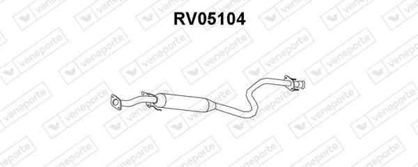 Veneporte RV05104 Central silencer RV05104
