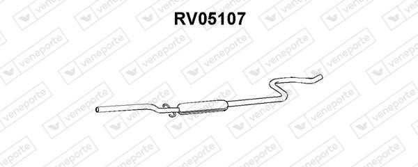 Veneporte RV05107 Central silencer RV05107