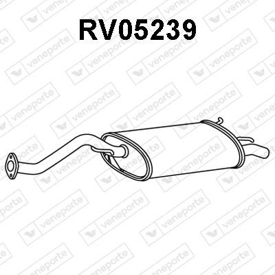Veneporte RV05239 End Silencer RV05239