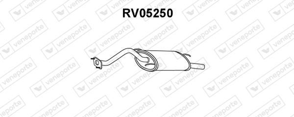 Veneporte RV05250 End Silencer RV05250