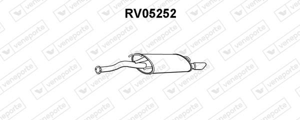 Veneporte RV05252 End Silencer RV05252