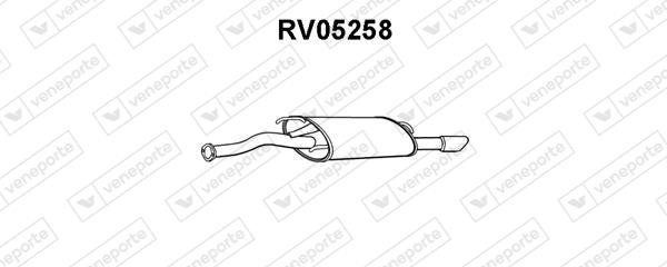 Veneporte RV05258 End Silencer RV05258