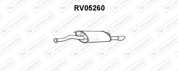 Veneporte RV05260 End Silencer RV05260