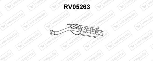 Veneporte RV05263 End Silencer RV05263