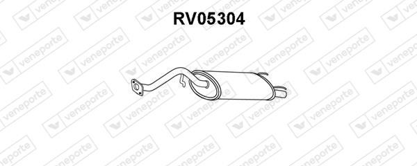 Veneporte RV05304 End Silencer RV05304