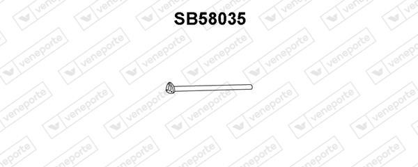 Veneporte SB58035 Exhaust pipe SB58035