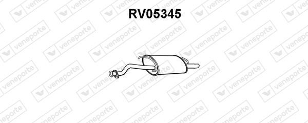 Veneporte RV05345 End Silencer RV05345