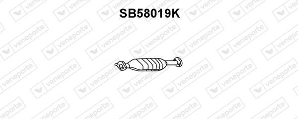 Veneporte SB58019K Catalytic Converter SB58019K