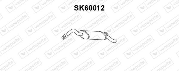 Veneporte SK60012 End Silencer SK60012