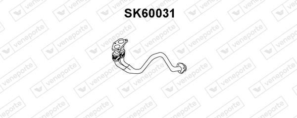 Veneporte SK60031 Exhaust pipe SK60031