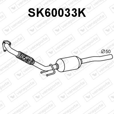 Veneporte SK60033K Catalytic Converter SK60033K