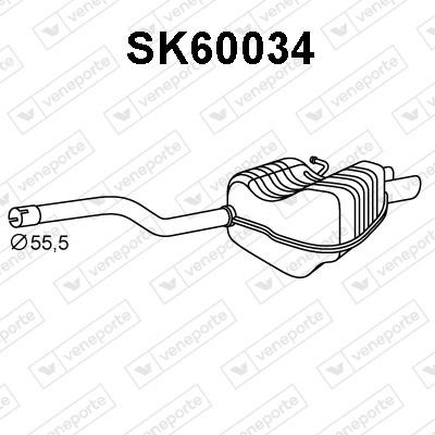 Veneporte SK60034 Shock absorber SK60034