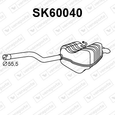 Veneporte SK60040 Shock absorber SK60040