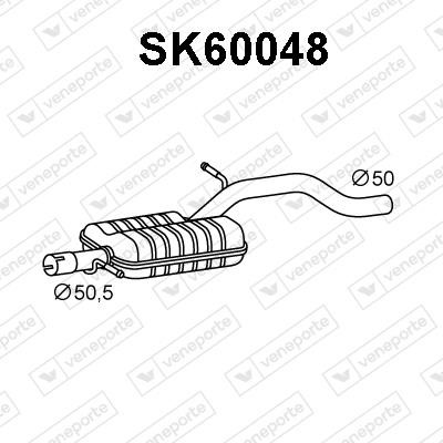Veneporte SK60048 Shock absorber SK60048