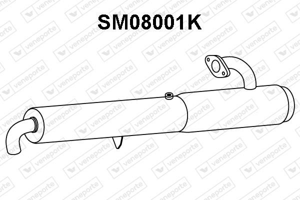 Veneporte SM08001K Catalytic Converter SM08001K