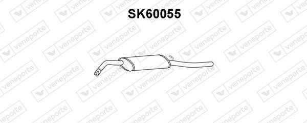Veneporte SK60055 End Silencer SK60055