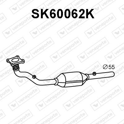 Veneporte SK60062K Catalytic Converter SK60062K