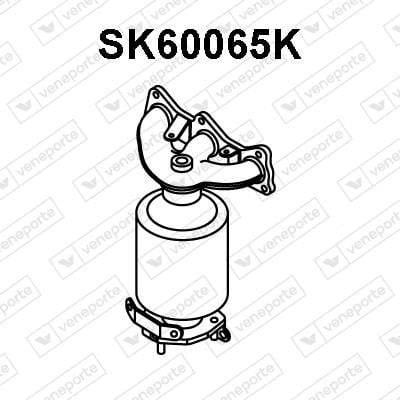 Veneporte SK60065K Catalytic Converter SK60065K