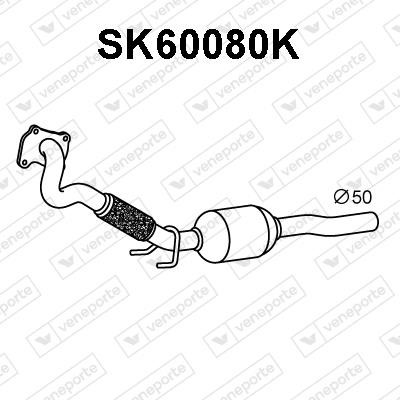 Veneporte SK60080K Catalytic Converter SK60080K