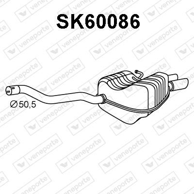 Veneporte SK60086 Shock absorber SK60086