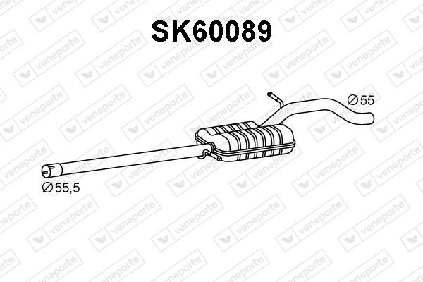 Veneporte SK60089 Shock absorber SK60089