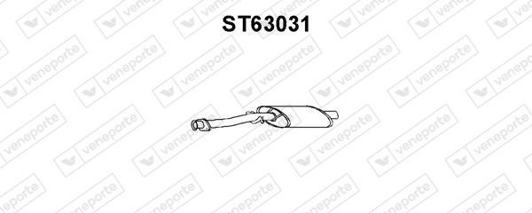 Veneporte ST63031 Central silencer ST63031