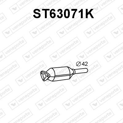 Veneporte ST63071K Catalytic Converter ST63071K