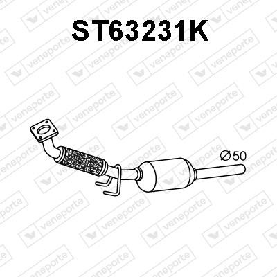 Veneporte ST63231K Catalytic Converter ST63231K