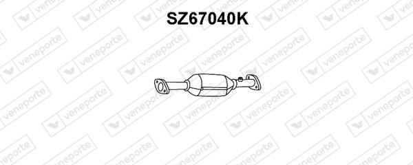 Veneporte SZ67040K Catalytic Converter SZ67040K