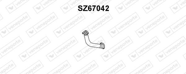 Veneporte SZ67042 Exhaust pipe SZ67042