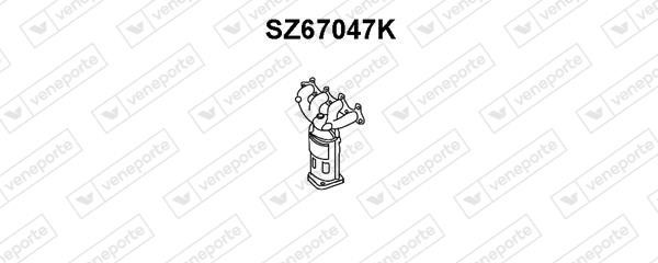 Veneporte SZ67047K Catalytic Converter SZ67047K