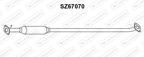 Veneporte SZ67070 Central silencer SZ67070
