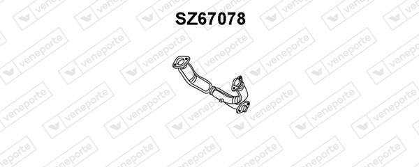 Veneporte SZ67078 Exhaust pipe SZ67078