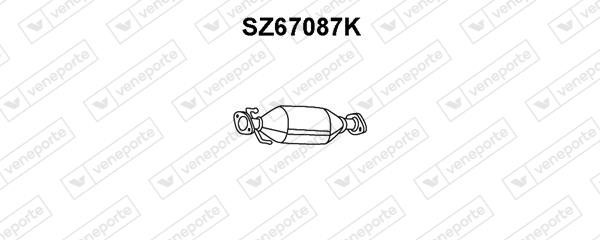 Veneporte SZ67087K Catalytic Converter SZ67087K