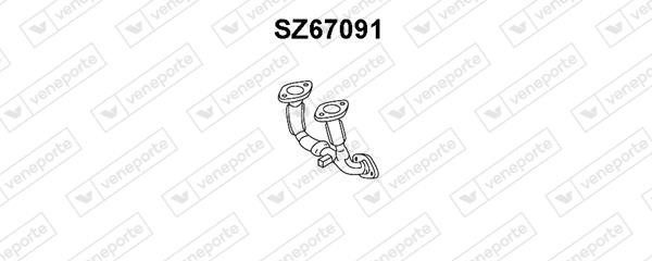Veneporte SZ67091 Exhaust pipe SZ67091